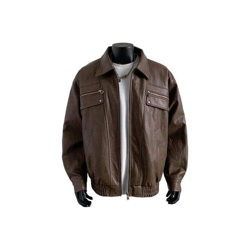 COMOWA Leather Jackets Unisex-2