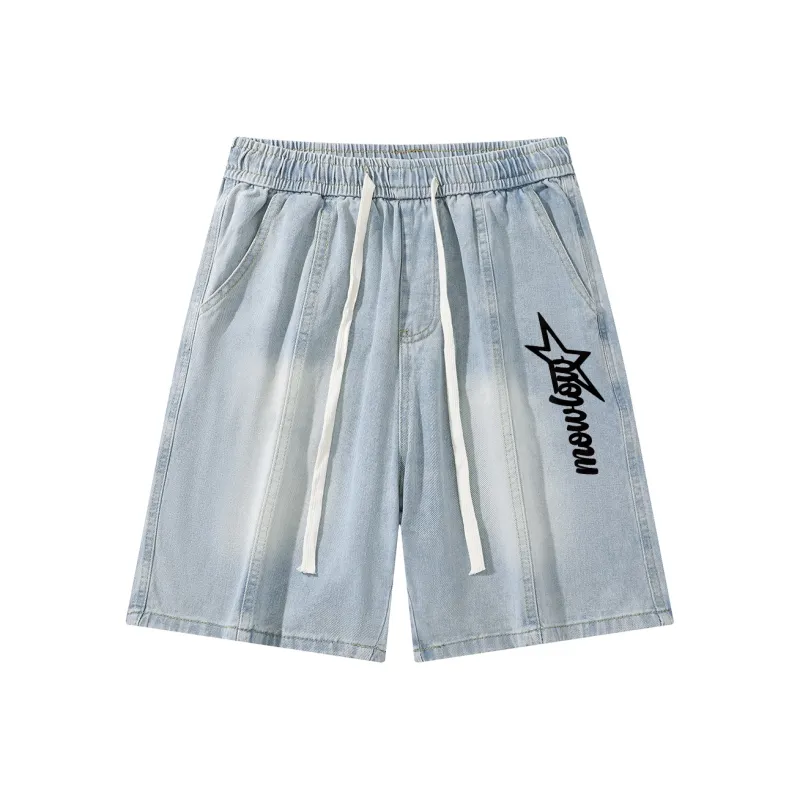 Mowlow Denim Shorts Unisex-9
