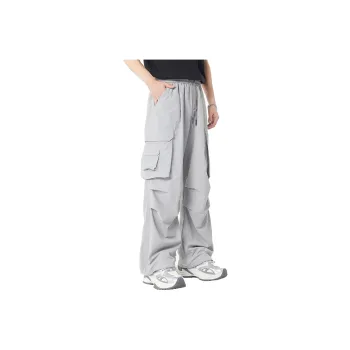 33TH Cargo Pants Unisex Stone Gray