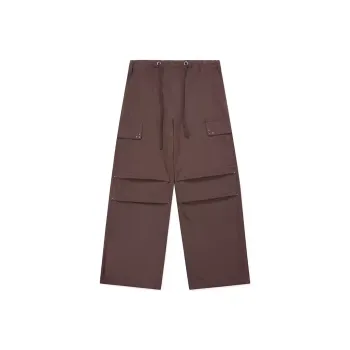 Crying Center Casual Pants Unisex Dark Brown