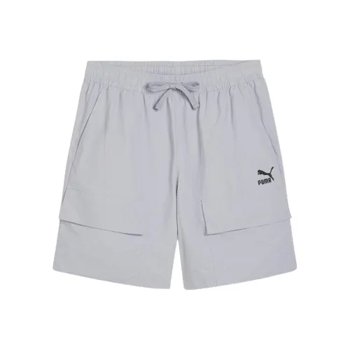 PUMA CLASSICS Cargo Shorts Men's Dusty Gray