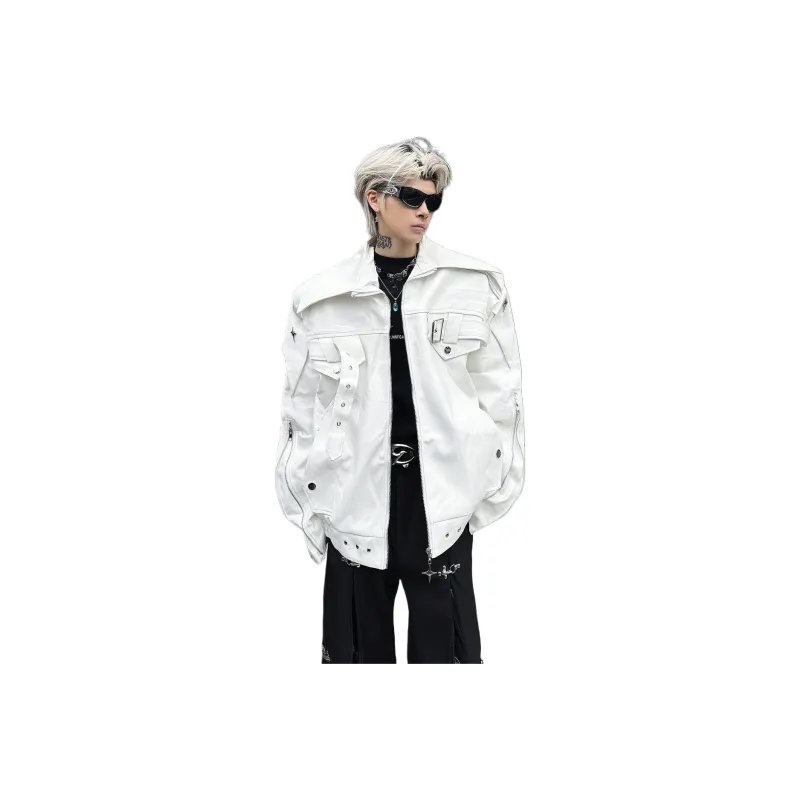 KOKO BASE Leather Jacket Unisex-4