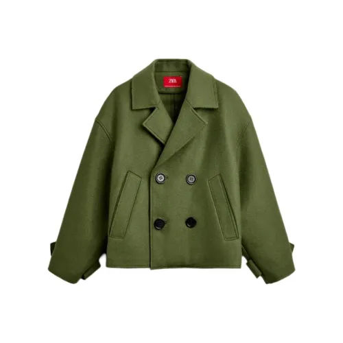 ZARA Harry Lambert Co brand Jackets Unisex Green