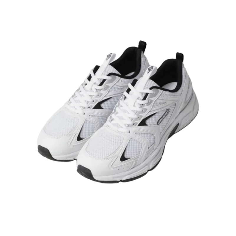 Umbro Anti Slip Wear Resistant Low Top Running Shoes Unisex White-1