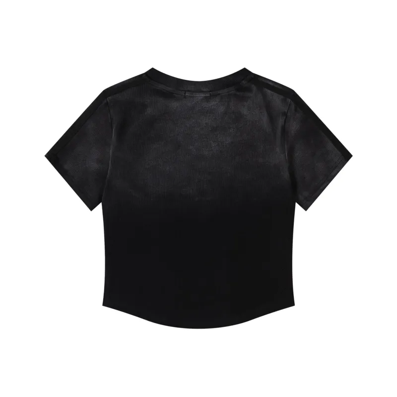 Vine Color T Shirt Women's Black-1