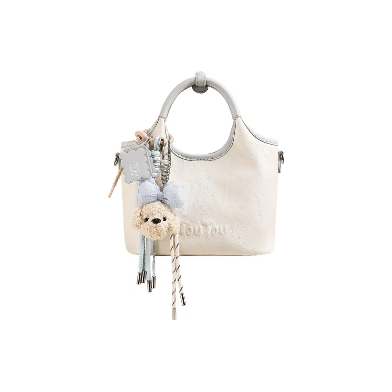 TOUTOU Synthetic Leather Handbag Regular Women's Multicolor-0