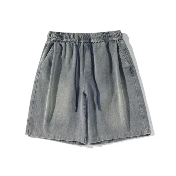 LTIFONE Denim Shorts Unisex Blue
