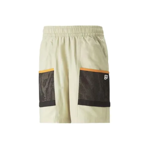 PUMA Cargo Shorts Men Khaki