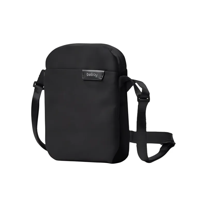 BELLROY Leather Shoulder Bag, Crossbody Bag Unisex Melbourne Black-1