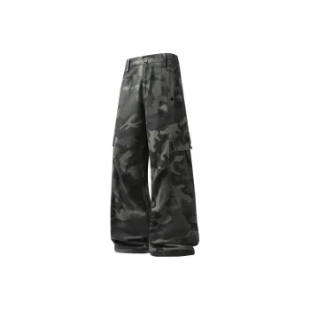 TREK&TRAVEL Cargo Pants Unisex Camouflage