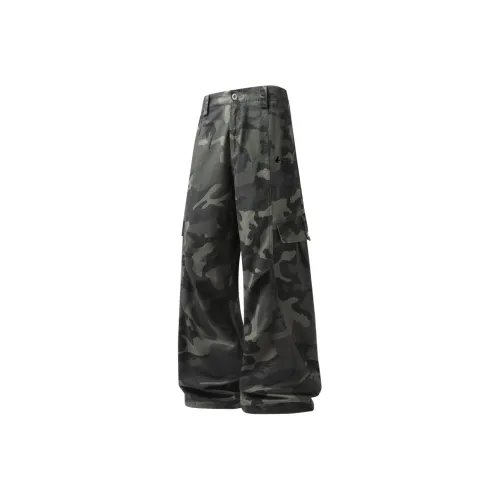 TREK&TRAVEL Cargo Pants Unisex Camouflage