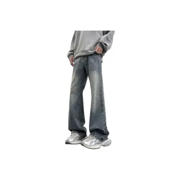 WARNING LIGHT Jeans Unisex Nostalgic Blue