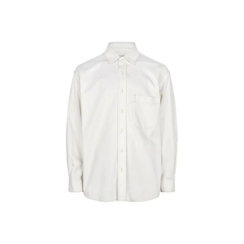 Lemaire Shirts Men White-0