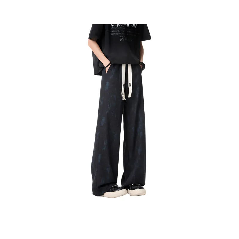 WARNING LIGHT Casual Pants Unisex-2