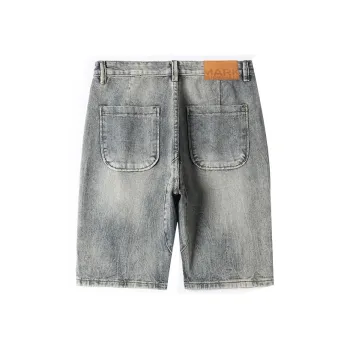 FAIRWHALE Denim Shorts Unisex Denim Blue
