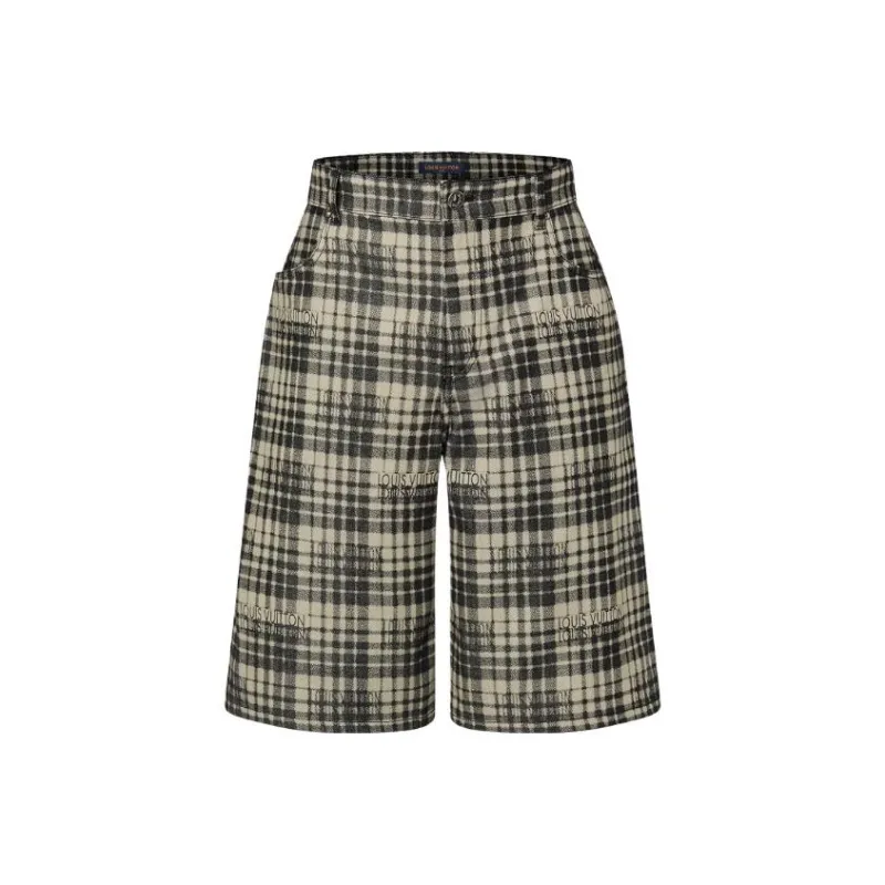 LOUIS VUITTON FW23 Denim Shorts Men's Multicolor-0