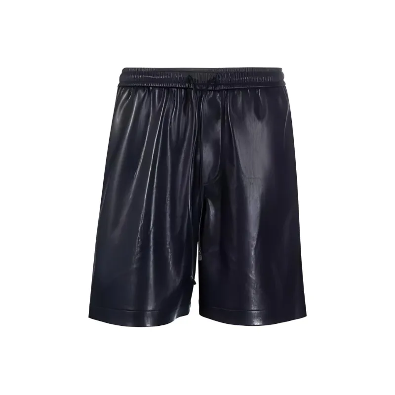 NANUSHKA Casual Shorts Men Black-0