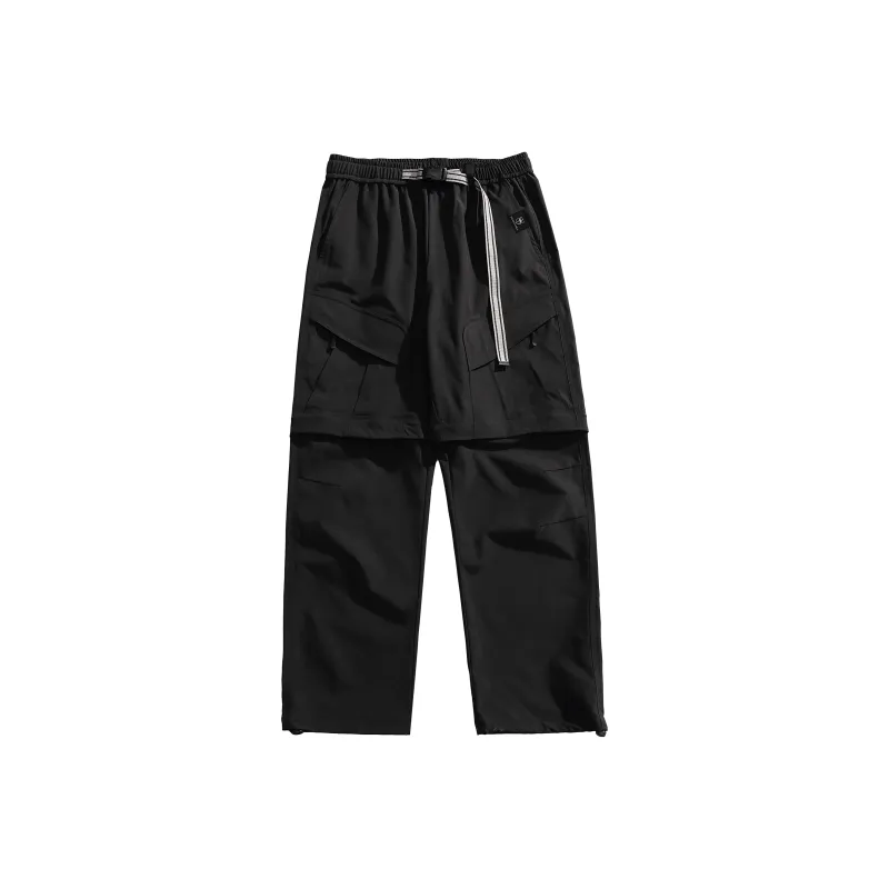 VanCamel Windbreaker Pants Unisex Dark Fuchsia-1
