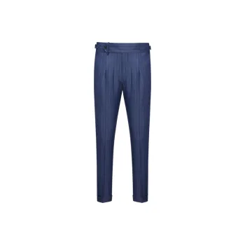 G· Mons Suit Trousers Men Blue