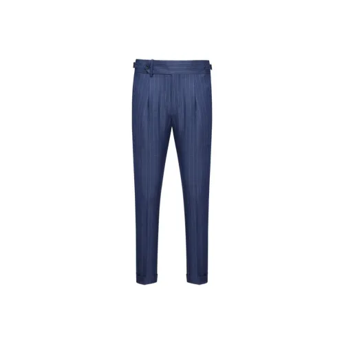 G· Mons Suit Trousers Men Blue