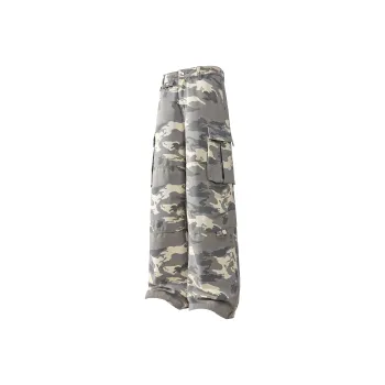 Ghost Mask Cargo Pants Unisex Camouflage
