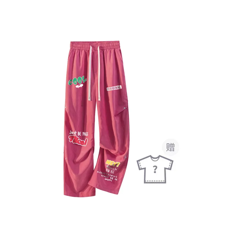 Qnxeey Casual Pants Unisex-45