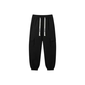 SESAME STREET Down Pants Unisex Black