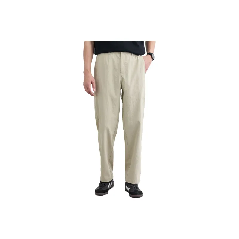 A.B.X Elastic Waistband With Slanted Slip Pocket Suitable For Spring And Autumn Casual Pants Men's-11