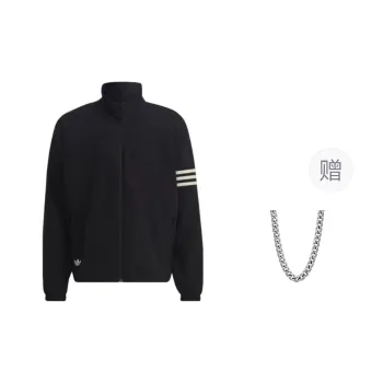 Adidas Originals Clover Series Jackets Coats Men's Black