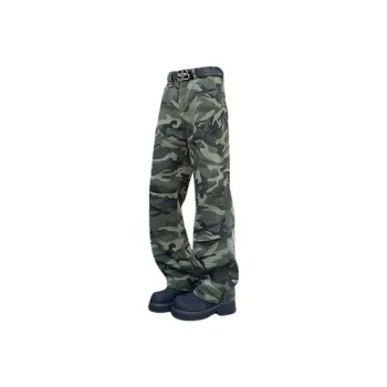 NC 30 Jeans Unisex Green Camouflage