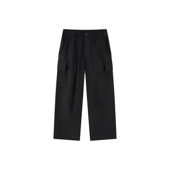 PEACEBIRD MEN Eye C Collaboration Series Casual Pants Men's Black