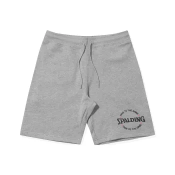 SPALDING Shorts Unisex Light Gray