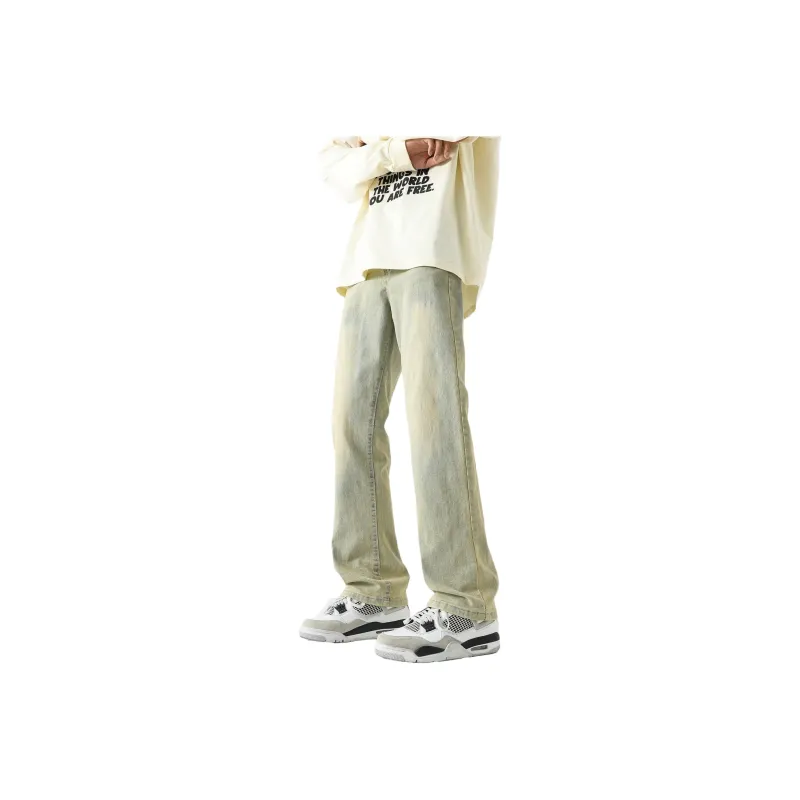 PANDA ADEVIL Jeans Unisex White-32