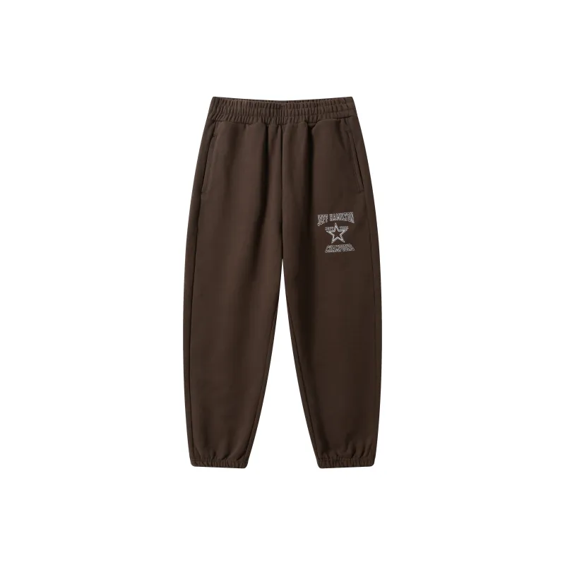 JEFF HAMILTON Knitted Sweatpants Unisex-0