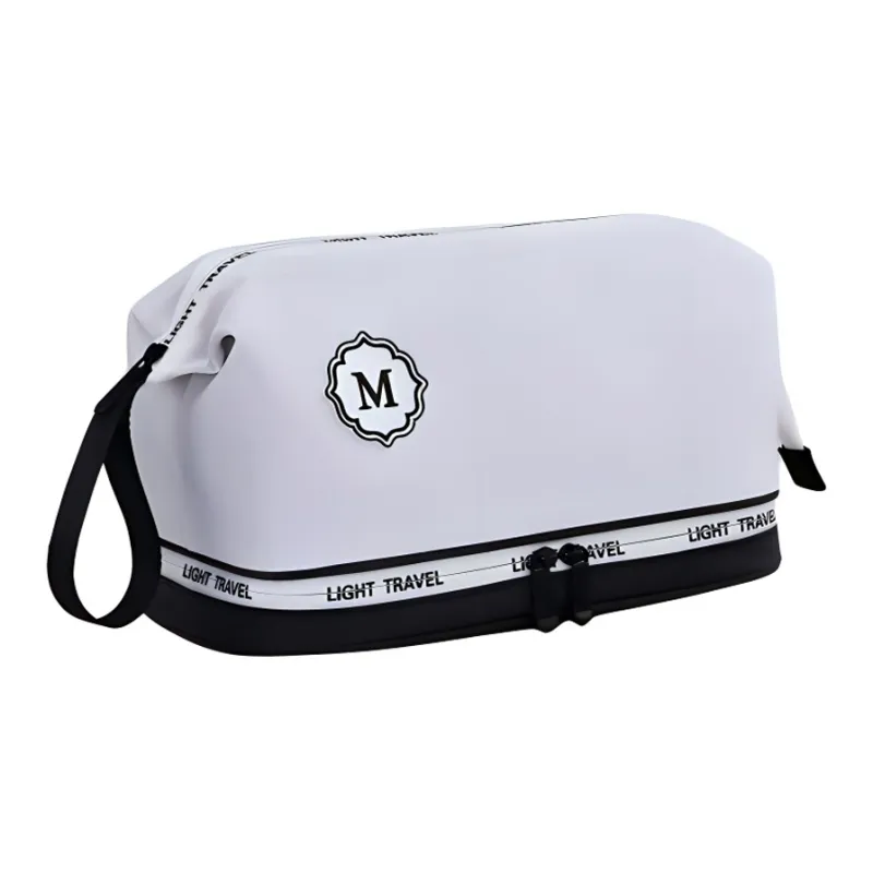 LETOO Oxford Lightweight, Practical, Multifunctional Design Makeup Bag Regular Men's Black/Gray-1