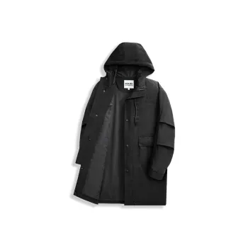 FAIRWHALE Trench Coat Men's 001 Black