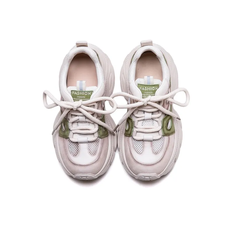 Chibang Lightweight Low Top Chunky Sneakers Women's-6