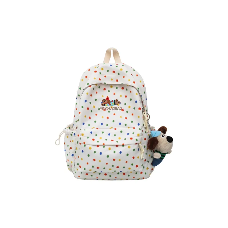 H YXIANG Nylon Backpack Unisex Multicolor-3