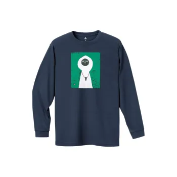 MONTBELL Wickron Shiroi Yamaotoko T Shirt Men's Marine Blue