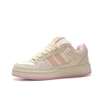 STUR YSN Wear resistant And Lightweight Low Top Skateboard Shoes Women's Gray Pink