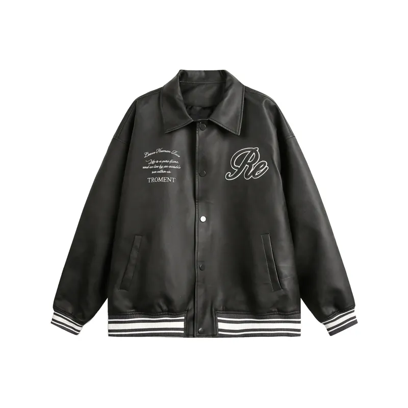 ACUOD BY CHANU Leather Jacket Unisex-0