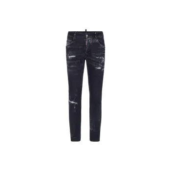 DSQUARED 2 Distressed Slim Skater Jeans