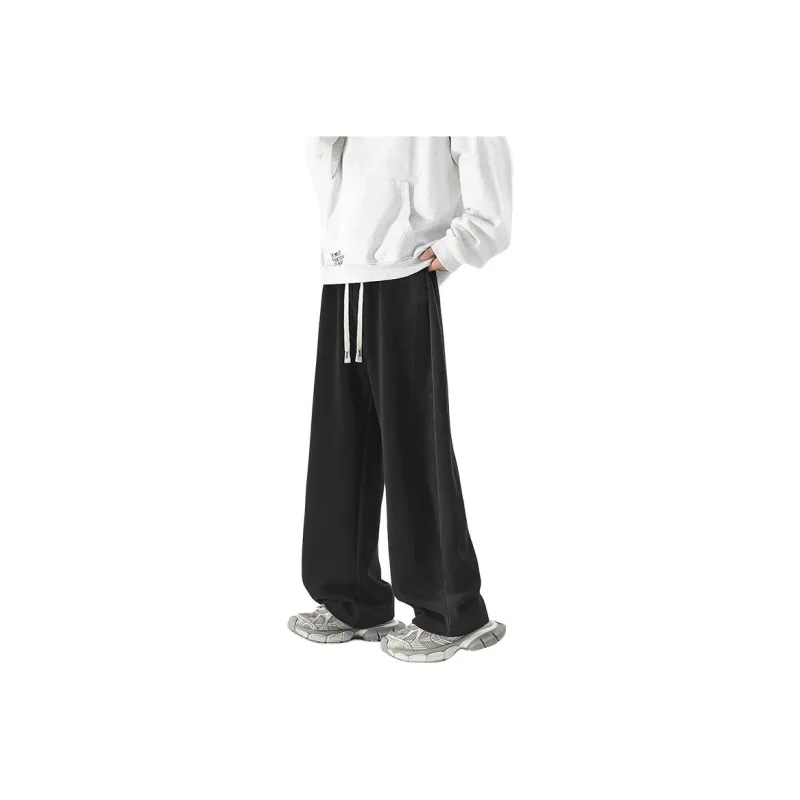 FRQ Casual Pants Unisex Black-0