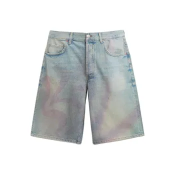 ZARA Denim Shorts Men's Light Blue