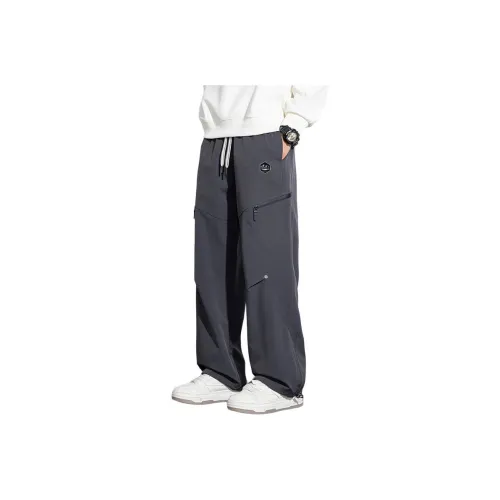 Caramella Windbreaker Pants Unisex Black