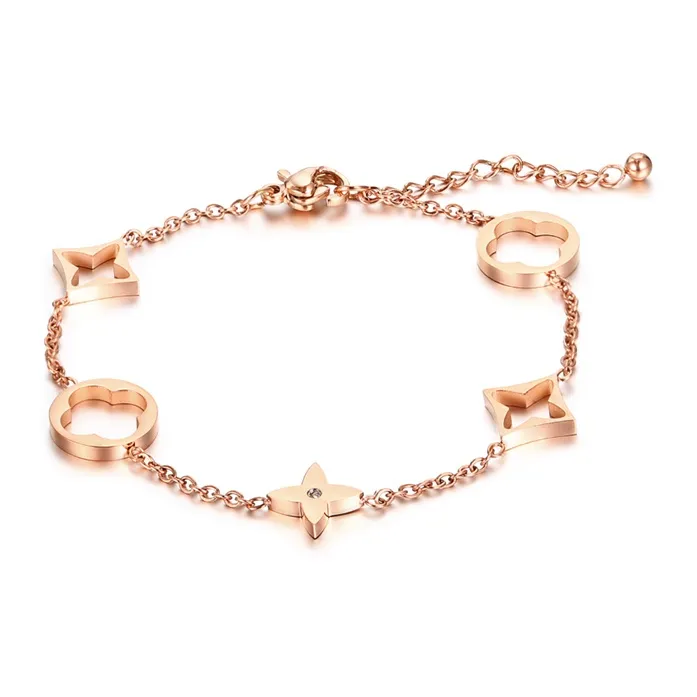 CENTURY&KINDLE 316L Titanium Steel Bracelets Women's-0
