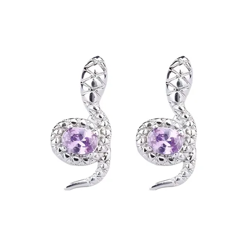Universe Search S925 Silver Stud Earrings Women's