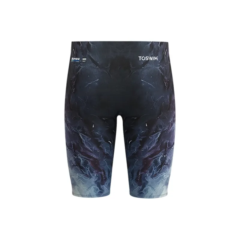 TOSWIM Swimming Shorts Men's [Blood Moon Tide]-1
