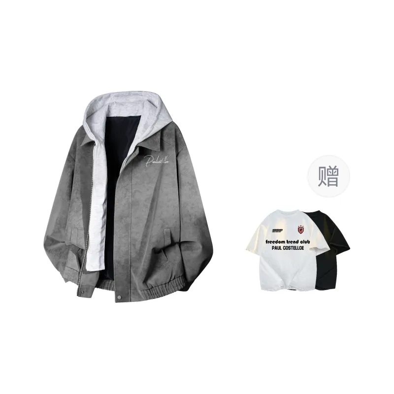 PAUL COSTELLOE Leather Jacket Unisex-18