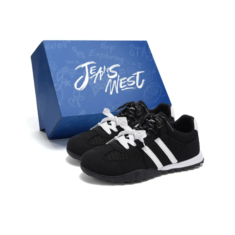 JEANSWEST Shock Absorbers Slip Resistant Breathable Low Top Casual Shoes Men's-0